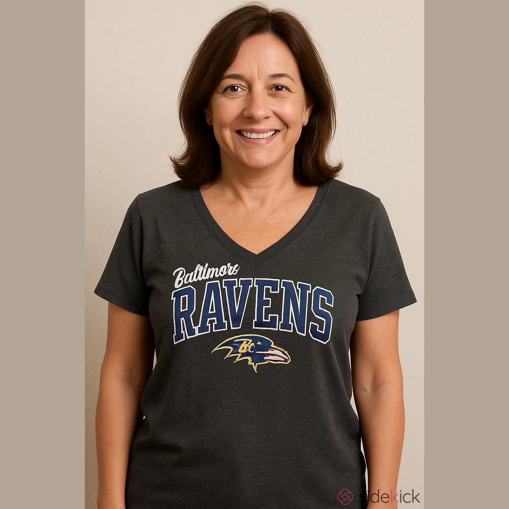 Baltimore Ravens NFL Fan V-Neck Tee
